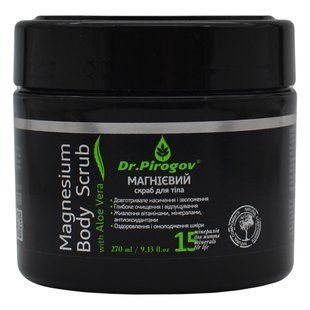 Магнієвий скраб для тіла сольовий з Алое вера, 270 мл 4820031812856 фото