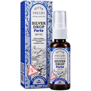 Colloidal Silver 20 ppm &ldquo;Silver Drop&rdquo; &mdash; Spray, 45 ml